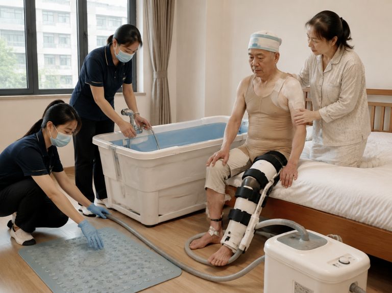 天宁区术后康复居家助浴服务